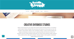 Desktop Screenshot of creativeoverdosestudios.com